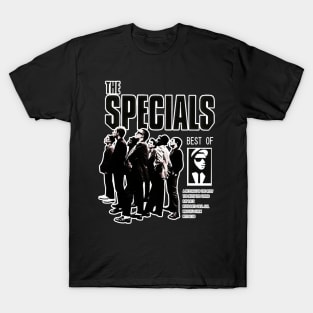The Specials T Shirt Protest Songs Band Logo Nuovo Ufficiale Uomo